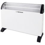 Convector electric Esperanza Tanami ESP-EHH008, 750/1250/2000 W (Alb/Negru), ESPERANZA