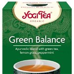 Ceai bio Echilibru Verde 17 , Yogi Tea, 30.6g