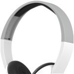 Casti Audio On Ear Skullcandy Uproar, Wireless, Bluetooth, Microfon, Autonomie 10 ore, White Gray Red
