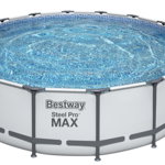 Set piscina cu pompa Bestway Steel Pro Max, 488 x 112 cm Set piscina cu pompa Bestway Steel Pro Max, 488 x 112 cm