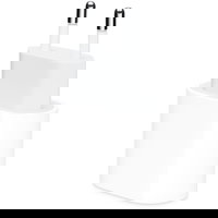 Incarcator Retea Apple, 20W, 3A, 1 x USB-C, Alb MUVV3ZM/A, Apple