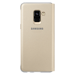 Husa Samsung EF-FA530PFEGWW Neon Flip Cover aurie pentru Samsung Galaxy A8 2018 (SM-A530) (A5 2018)