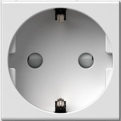 Modul Priza SCHUKO 1P 16A ST IP20 2M alb, set 10 buc, TEM Modul TEM-VM10PW-P, TEM