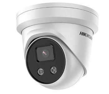 Camera de supraveghere Hikvision DS-2CD2386G2-IU2C, 4K AcuSense Fixed Turret Network Camera, 2.8mm
