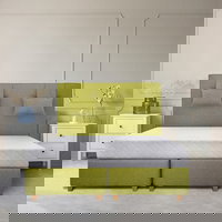 Saltea SuperOrtopedica KONFORTA 19 cm, 140 x 200 x 19cm, Husa detasabila, lavabila, matlasata, Reversibila, Ferma