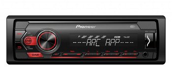 Radio/MP3 player auto, Pioneer, MVH-S220DAB, 1DIN, USB, 4x50W, DAB+, EQ5, Negru