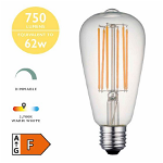Sursa de iluminat (Pack of 5) LED Rustika Light Bulb (Lamp) ES/E27 7W 750LM, dar lighting group