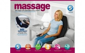 Husa pentru masaj, cu perna si incalzire - 5 programe, Magic Shop