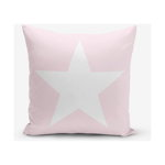 Față de pernă Minimalist Cushion Covers Star Pink, 45 x 45 cm, Minimalist Cushion Covers