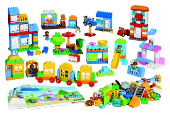 Set de construcție Lego - Orașul nostru