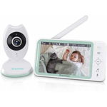 Baby monitor Heimvision HM132, 4.3", 480p, VOX, alb, HEIMVISION