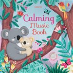 Carte cu sunete calmante pentru copii, Usborne, Calming Music Book, 0+ luni