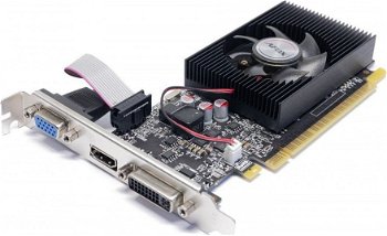 Placă grafică Placă grafică AFOX - Geforce GT610 2 GB DDR3 64 biți DVI HDMI VGA LP Fan V8, AFOX