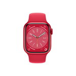 Smartwatch Apple Watch 8 GPS + Cellular 45mm Carcasa Red Aluminium Case Red Sport Band, Apple