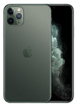 Telefon Mobil Apple iPhone 11 Pro Max, OLED Multi‑Touch 6.5", 64GB Flash, Camera Tripla 12MP, Wi-Fi, 4G, iOS (Verde)