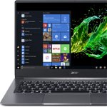 Ultrabook Acer Swift 3 SF314-57 (Procesor Intel® Core™ i7-1065G7 (8M Cache, up to 3.90 GHz), Ice Lake, 14" FHD, 8GB, 1TB SSD, Intel® Iris® Plus Graphics, Win10 Home, Gri)