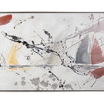 Tablou canvas abstract pictat in ulei Crown 122.5 cm x 4.5 cm x 62.5 h, Bizzotto