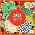 Colectia Djeco - 20 jocuri clasice, 2-3 ani +, Djeco