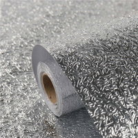 Folie Aluminiu Autoadeziva ARGINTIE Rezistenta 60x300 cm LY, GAVE