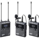 Godox WMicS1 Kit Sistem Wireless UHF cu 2 Transmitatoare cu Microfoane Lavaliera si 1 Receptor, OEM