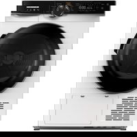 Uscator de rufe Heinner HHPD-M8K3A++, Pompa de caldura, 8 kg, 14 programe, Clasa D, Control touch, Senzor umiditate, Display LED, Iluminare cuva, Blocare acces copii, Alb, Heinner