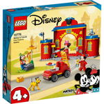 LEGO Disney Mickey and Friends - Statia si camionul de pompieri ale lui Mickey si prietenilor sai 10776, 144 piese