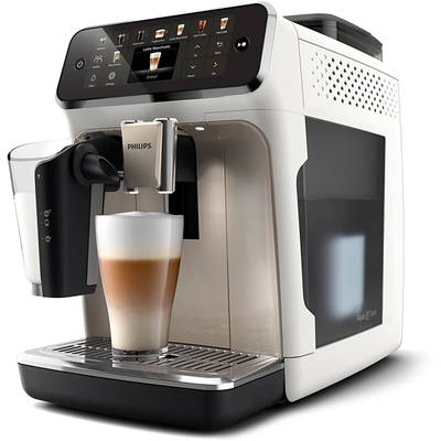 Espressor Philips EP5543/90, 1500 W, 15 bar, Alb
