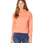 Imbracaminte Femei The North Face Canyonlands Pullover Crop Emberglow Orange Heather, The North Face