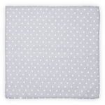 Scutec pled din muselina 10340091909 80x80cm Grey Dots