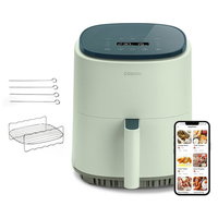 Friteuza COSORI Lite 3.8L, 75-230C, 7 programe, control inteligent, 1500 W, alb