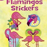 Glitter Flamingos Stickers