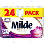 MILDE HARTIE IGIENICA 24ROLE 3STR RELAX PURPLE, Milde