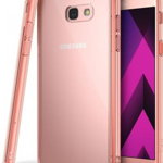 Husa Samsung Galaxy A7 2017 Ringke FUSION ROSE GOLD + BONUS folie protectie display Ringke, Ringke
