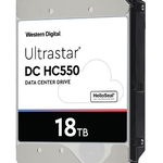 HDD Server Western Digital Ultrastar DC HC550, 18TB, 7200 RPM, 512MB, SAS, 3.5"