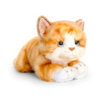 Jucarie de plus Keel Toys, Pisica ginger, 32 cm, Keel Toys