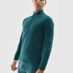 Lenjerie termoactivă din fleece (bluză) pentru bărbați - verde marin, 4F Sportswear