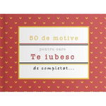 50 de motive pentru care: Te iubesc (coperta rosie), 