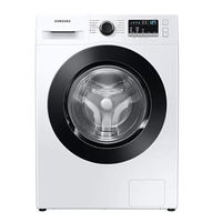 Masina de spalat rufe WW80T4040CE/LE, 8 kg, 1400 RPM, Clasa D, Digital Inverter, Hygiene Steam, Smart Check, Drum Clean, Alb, Samsung