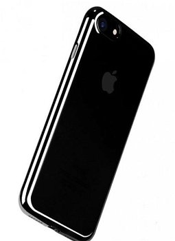 Benks Protectie pentru spate Magic Glitz Transparent Black pentru iPhone 7