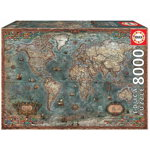 Educa Puzzle 6000 piese Harta istorică a lumii, Educa