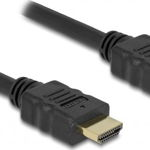 Cablu HDMI A-A 4K cu Ethernet 2m, Delock 84714, Delock