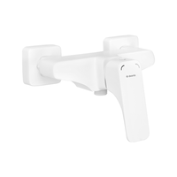 Baterie dus monocomanda Deante Hiacynt alb