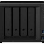 NAS Synology DS918+ 4-Bay, 4GB RAM, 2 x USB3.0, 2 x GbE LAN, Black