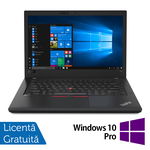 Laptop Refurbished LENOVO ThinkPad T480, Intel Core i5-8250U 1.60 - 3.40GHz, 8GB DDR4, 256GB SSD, 14 Inch Full HD, Webcam + Windows 10 Pro, LENOVO