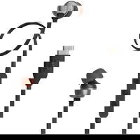 Casti JBL Tune 310C, Cu Fir, In-ear, Microfon, USB-C, negru