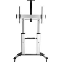 Stativ mobil 102734 60-100 inch Silver, TECHLY