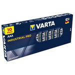 Set 10 baterii R6 AA Alkaline, Varta Industrial Pro