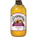 Bautura carbogazoasa cu suc de fructul pasiunii fara alcool Bundaberg, 375ml, SanoVita, SanoVita