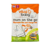 Kit Mum On The Go (3 bavete+1 saltea de infasat)