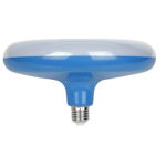 Bec LED E27 model UFO 24W Albastru lumina rece 6500K, Generic